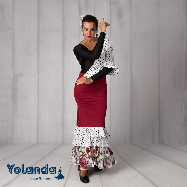 Falda de Baile "Tientos" - Yolanda Moda Flamenca
