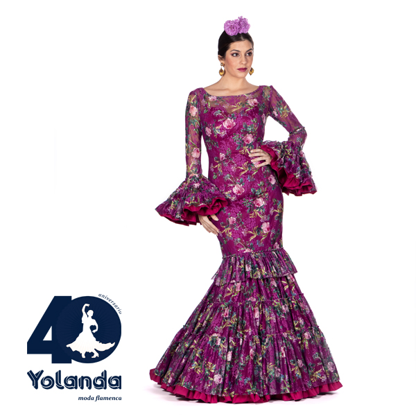 traje para feria de Abril Yolanda Moda Flamenca