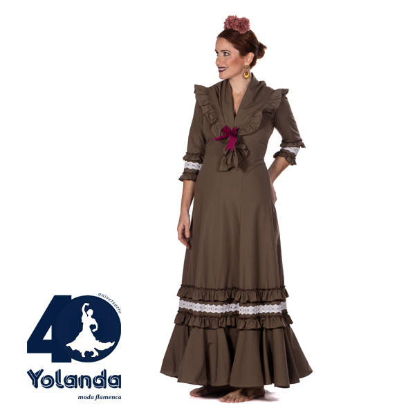 Bata Rociera Yolanda Moda Flamenca