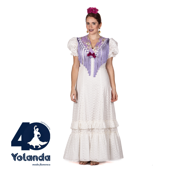 Bata para ir a Romerías Yolanda Moda Flamenca