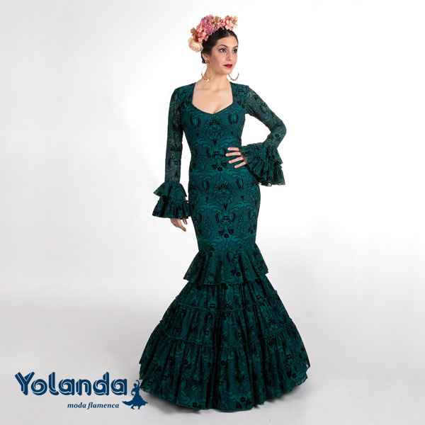 Traje Flamenca Leila - Yolanda Moda Flamenca