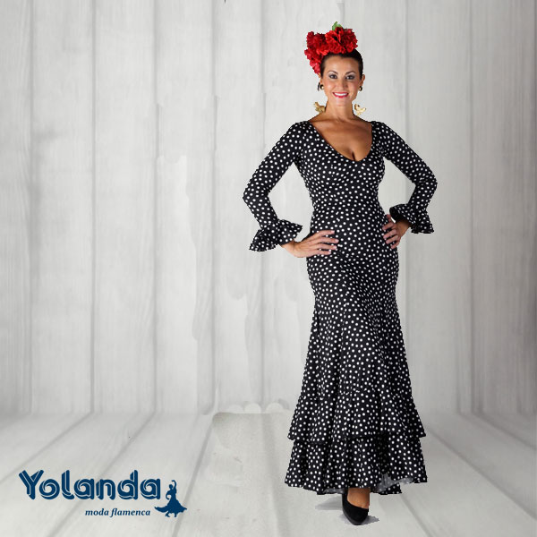 Vestido Baile Sevillanas - Yolanda Moda Flamenca