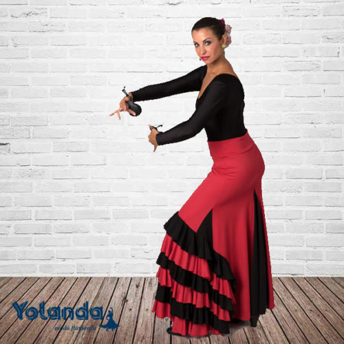 Falda Baile Bulerias - Yolanda Moda Flamenca