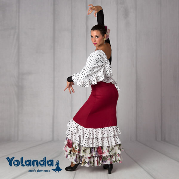Falda Baile Tientos - Yolanda Moda Flamenca