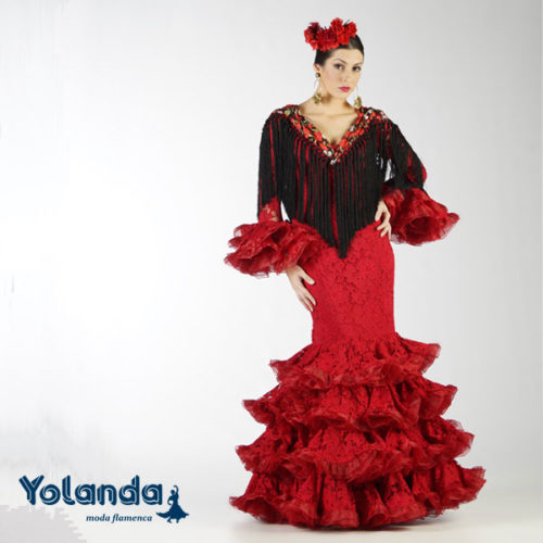 Traje Flamenca Aguasanta - Yolanda Moda Flamenca