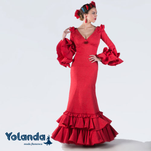 Traje Flamenca Azahara - Yolanda Moda Flamenca