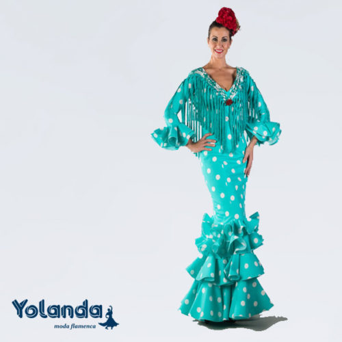 Traje Flamenca Romeria - Yolanda Moda Flamenca