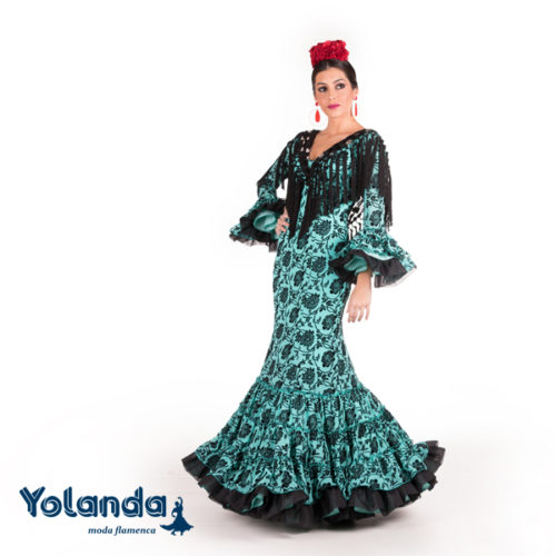 Traje Flamenca Inmaculada - Yolanda Moda Flamenca