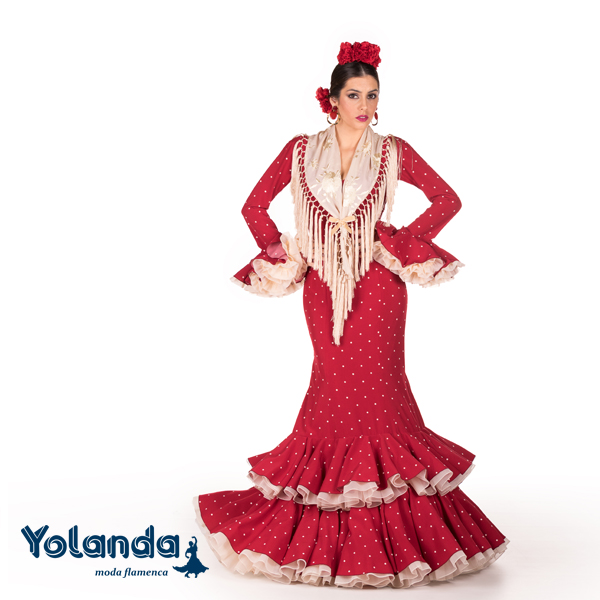 Traje Flamenca Elisabeth-Yolanda Moda Flamenca