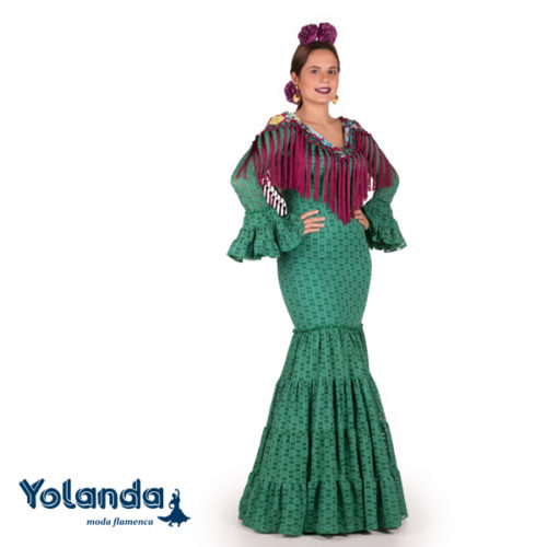 Traje de Niña "Clavel" - Yolanda Moda Flamenca