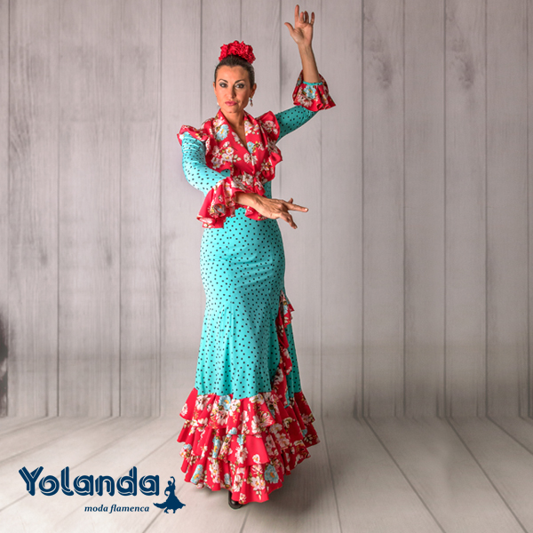 Conjunto Baile Sevillanas - Yolanda Moda Flamenca