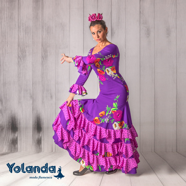 Vestido Baile Tarantos - Yolanda Moda Flamenca