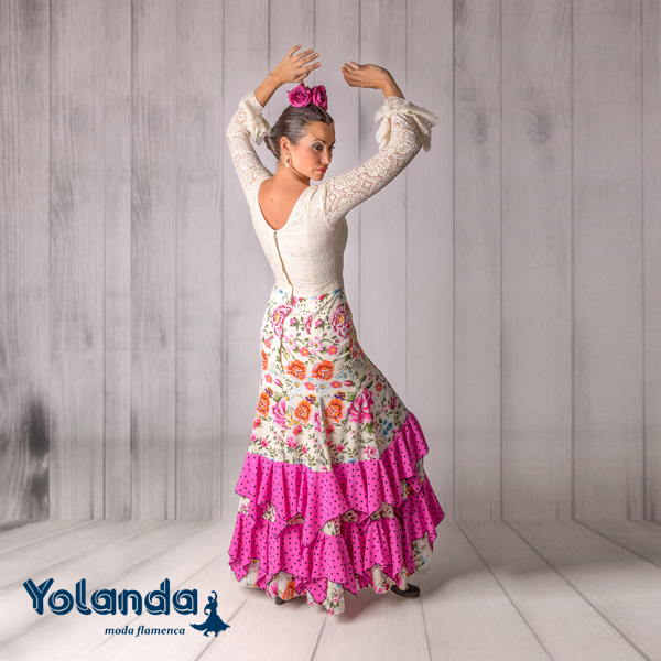 Vestido Baile Tanguillos - Yolanda Moda Flamenca