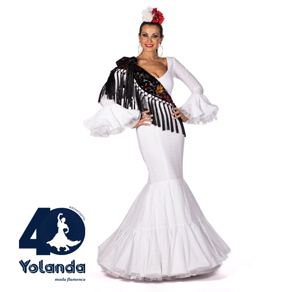 traje de flamenca 2023 Yolanda Moda Flamenca