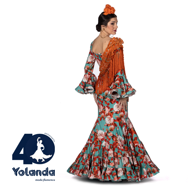 traje de flamenca 2023 Yolanda Moda Flamenca