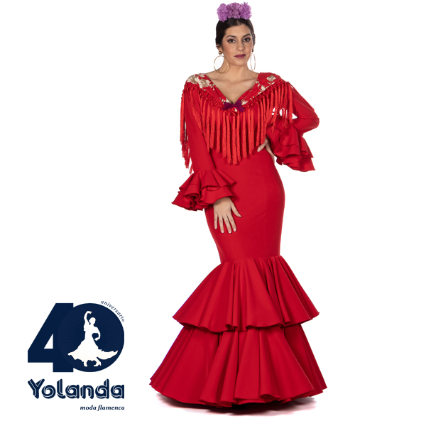 vestido de flamenca Amal Yolanda Moda Flamenca