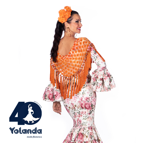 vestido feria Abril Yolanda Moda Flamenca