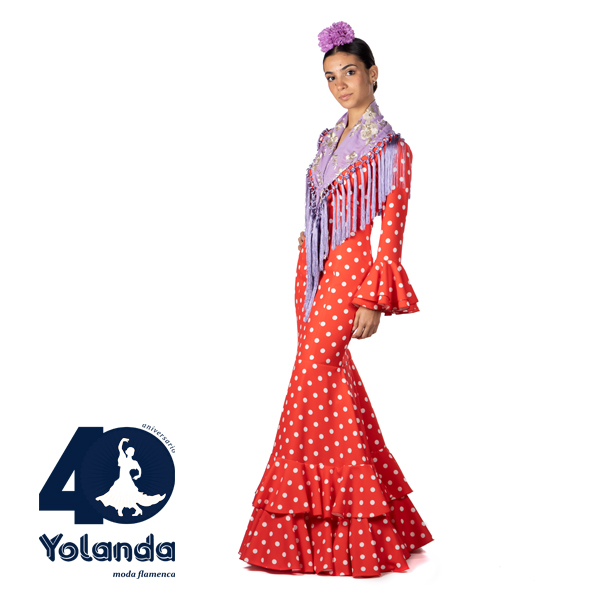 vestido de flamenca niña feria abril Sevilla 2023